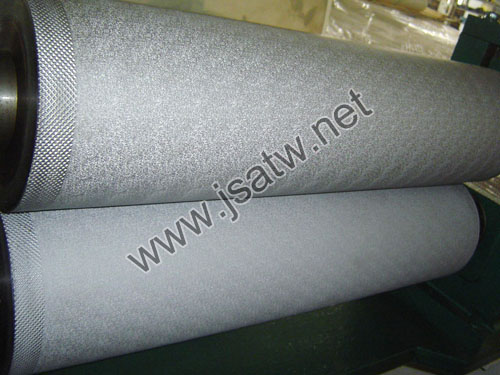 Metal engraving flower roll