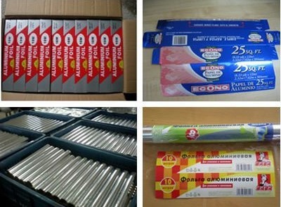 aluminum foil roll