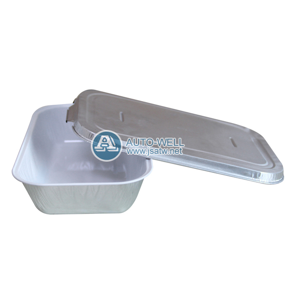 airline aluminum foil container with lids