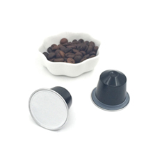 Nespresso aluminum foil coffee capsule cup (Not plastic!)